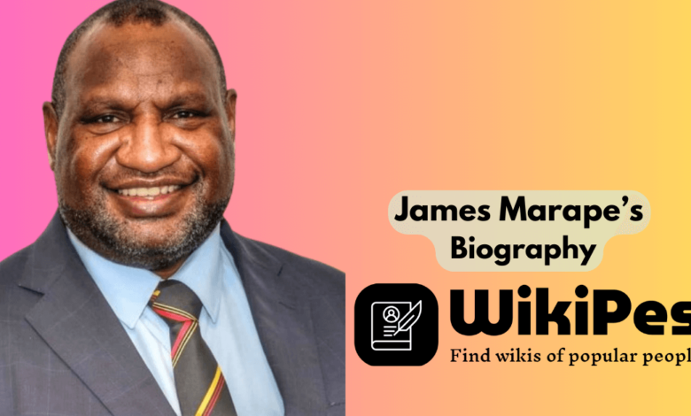 James James Marape’s BiographyMarape