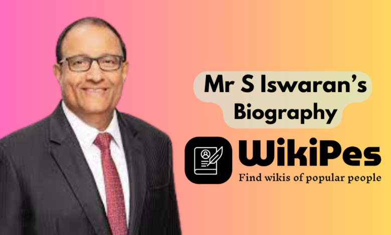 Mr S Iswaran’s Biography