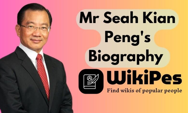 Mr Seah Kian Peng's