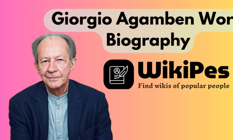 Giorgio Agamben World Biography