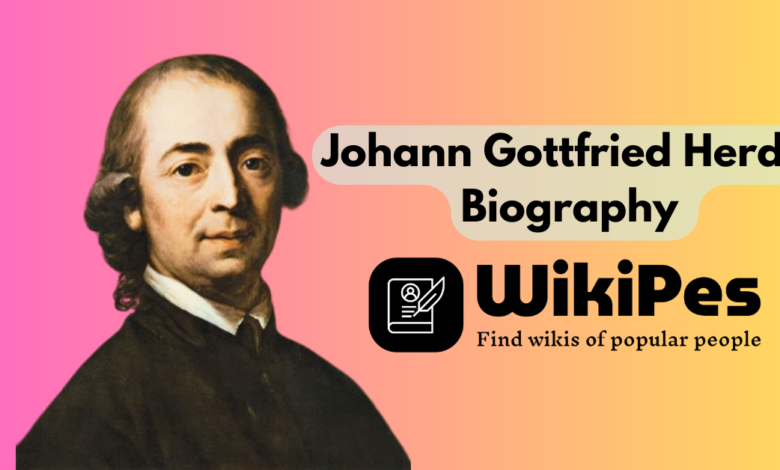 Johann Gottfried Herder Biography