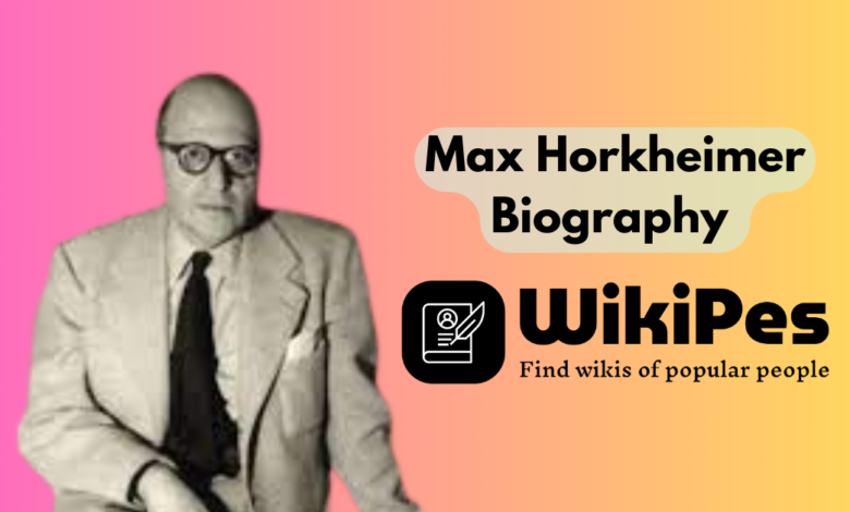 Max Horkheimer Biography